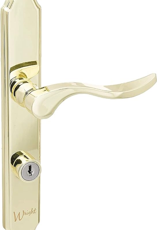 Serenade Mortise Keyed Lever Mount Latch with Deadbolt for Screen and Storm Doors